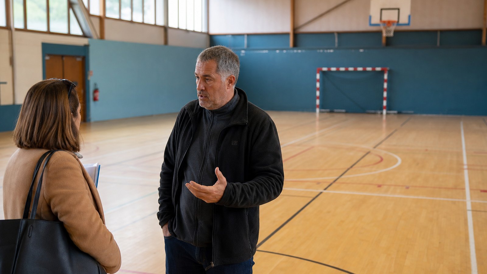 Salle partagée entre l'école et les associations